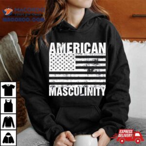 American Masculinity Usa Flag Tshirt