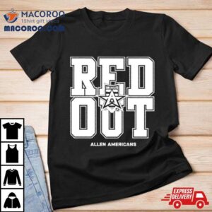 Americans Professional Hockey Red Ou Tshirt