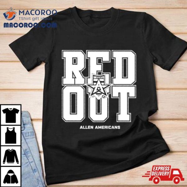 Americans Professional Hockey Red Oushirt