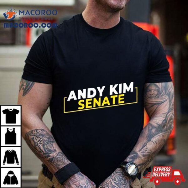 Andy Kim For Senate Logo Shirt