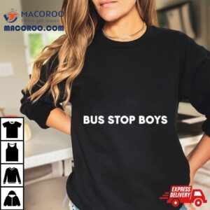 Anita Akua Akuffo Wearing Bus Stop Boys Shirt 3 Anita Akua Akuffo Wearing Bus Stop Boys Tshirt