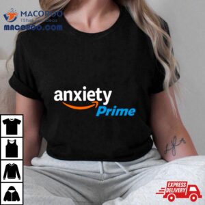 Anxiety Prime Parody Logo Tshirt