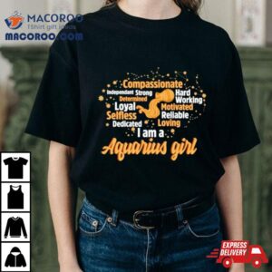 Aquarius Girl Birthday Astrology Zodiac Sign Women Aquarius Great Gifshirt