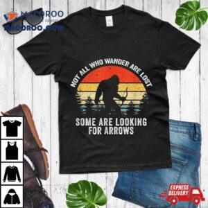 Archery Bow Bigfoot Boys Girls Kids Father S Day Tshirt