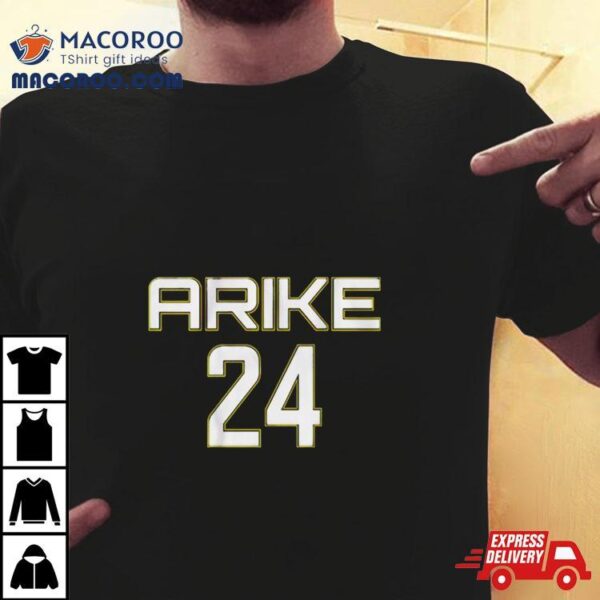 Arike Ogunbowale Notre Dame Fighting Ailen Dal 24 Shirt