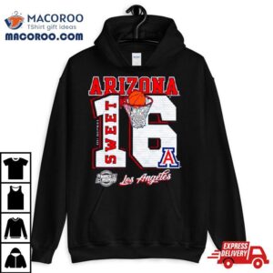 Arizona Wildcats Men S Basketball March Madness Sweet Los Angeles Tshirt