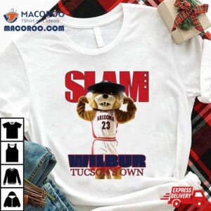 Arizona Wildcats Mascot Slam Wilbur Tucson S Own Tshirt