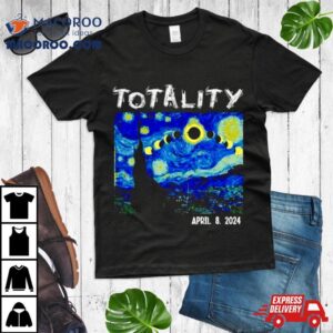 Art Solar Eclipse Totality April Tshirt