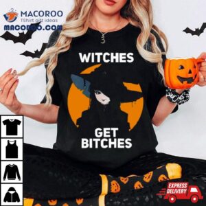 Artemis Of The Blue Witches Get Bitches Orange No Glasses Shirt