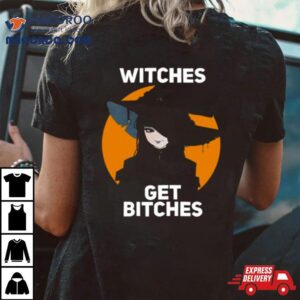 Artemis Of The Blue Witches Get Bitches Orange No Glasses Tshirt