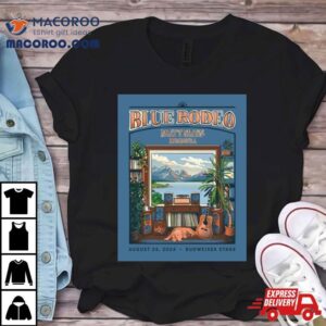 Artwork Poster For Blue Rodeo Official Tour At Budweiser Stage On August Th Tshirt