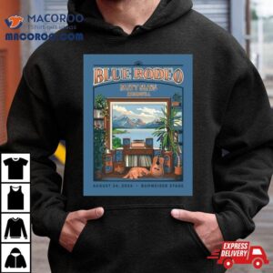 Artwork Poster For Blue Rodeo Official Tour At Budweiser Stage On August Th Tshirt