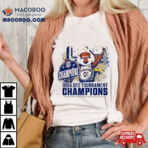 Aubie Auburn Tigers Sec Tournament Champions Tshirt