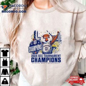 Auburn Men’s Basketball 2024 Sec Tournament Champions Shirt