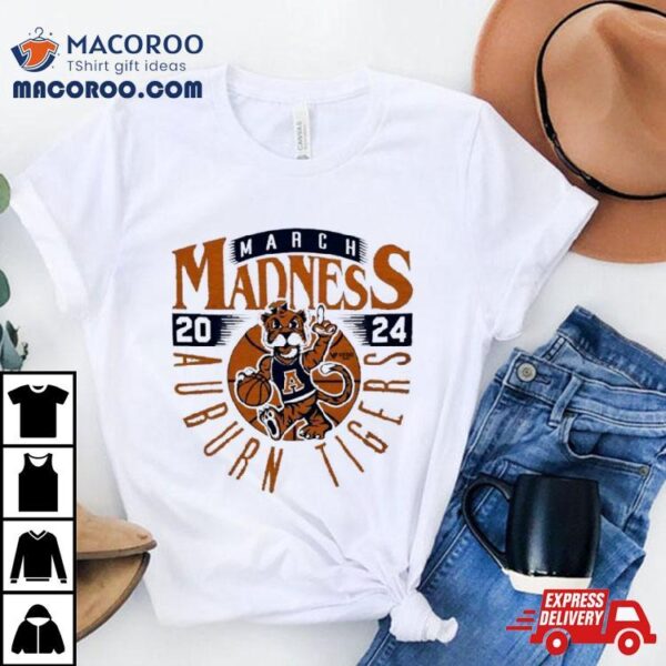 Auburn Tigers 2024 March Madness Mascoshirt