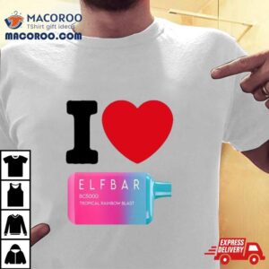 Banishedusa I Love Elfbar Shirt 2 Banishedusa I Love Elfbar Tshirt