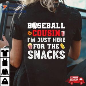 Baseball Cousin Funny Player Tshirt