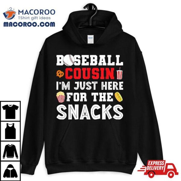 Baseball Cousin Funny Player Shirt