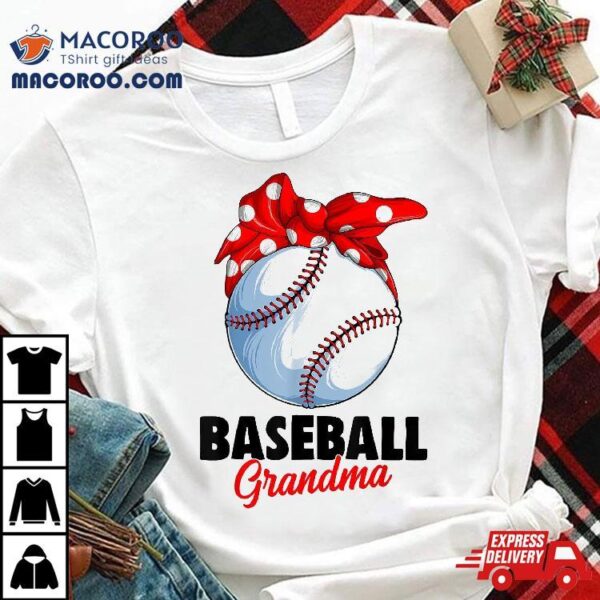 Baseball Grandma Shirt