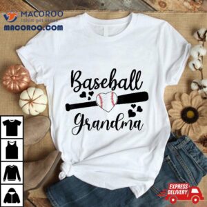 Baseball Lover Cute Grandma Shirt