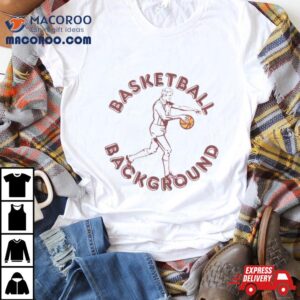 Basketball Background Football Shirt