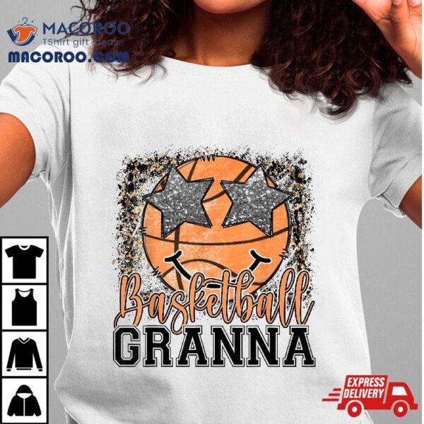 Basketball Granna Leopard Lover Family Matching Shirt