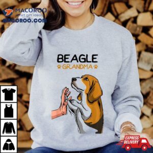 Beagle Grandma Dog Mom Grandmother Mother&acirc;&acute;s Day Shirt