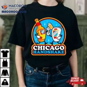 Beer Chicago Handshake Tshirt