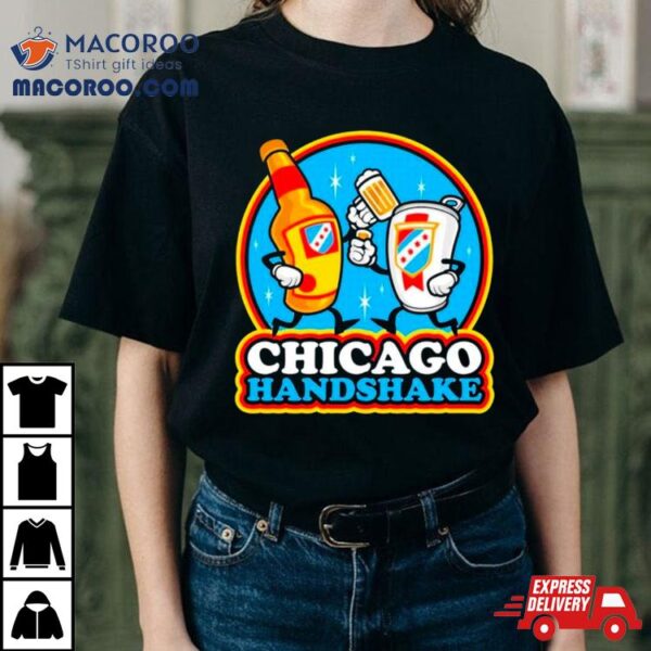 Beer Chicago Handshake Shirt