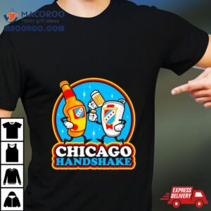 Beer Chicago Handshake Tshirt