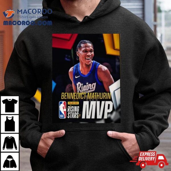 Bennedict Mathurin Wins Nba Panini Rising Stars Mvp Shirt