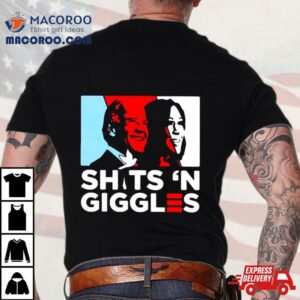Biden Harris Sh.t N Giggles Shirt 3 Biden Harris Sh T N Giggles Tshirt
