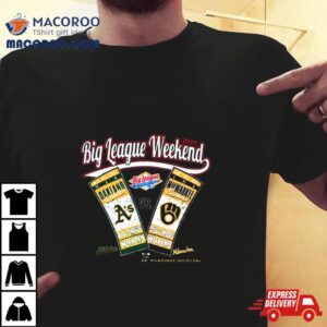 Big League Weekend 2024 Oakland Athletics Vs Milwaukee Brewers Shirt