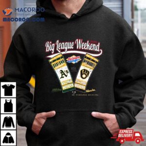 Big League Weekend Oakland Athletics Vs Milwaukee Brewers Tshirt