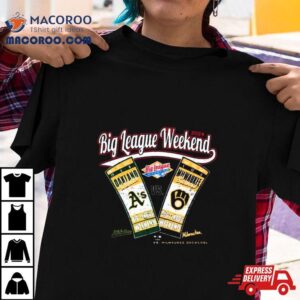 Big League Weekend Oakland Athletics Vs Milwaukee Brewers Tshirt