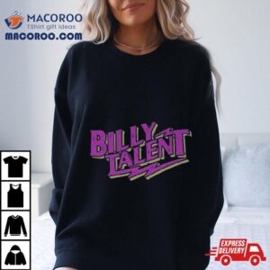 Billy Talent Band Lightning Logo Tshirt