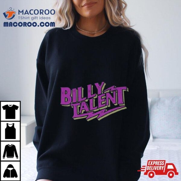 Billy Talent Band Lightning Logo Shirt