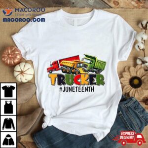 Black History Family Juneteenth Trucker For Kids Boys Shirt