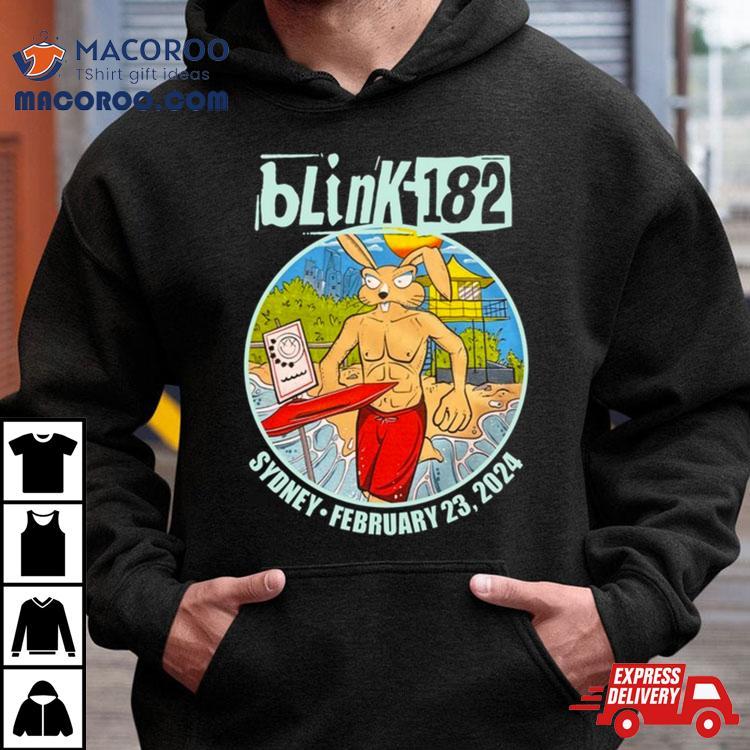Blink 182 2024 Australia Tour Qudos Bank Arena February 23 Shirt Blink 182 2024 Australia Tour Qudos Bank Arena February 23 Shirt
