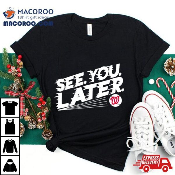 Bob Carpenter See You Later Baseball Shirt