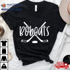 Bobcats Hockey Team Mascot School Spirit Game Night Shirt