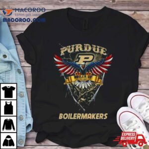 Boiler Up Purdue Boilermakers Football Us Eagle Shirt