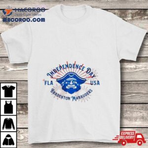 Bradenton Marauders Independence Day Flag Usa Tshirt