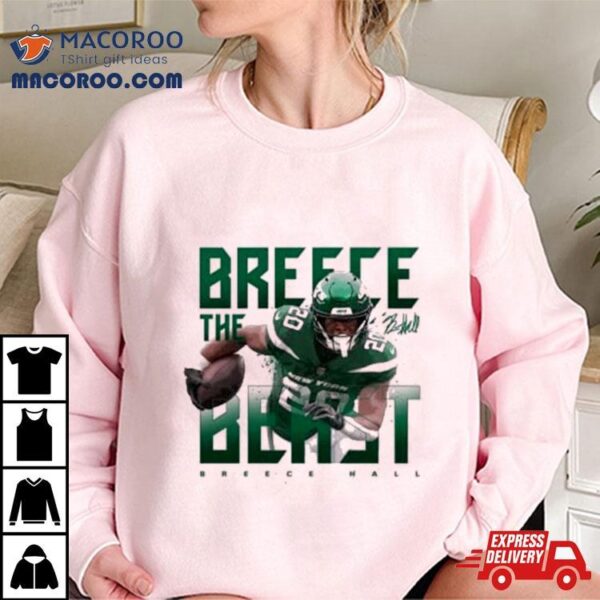 Breece Hall New York Jets Signature Shirt