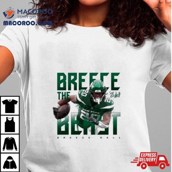 Breece Hall New York Jets Signature Shirt