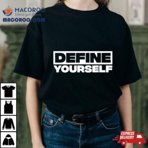 Brian Shaw Wearing Define Yourself Tshirt
