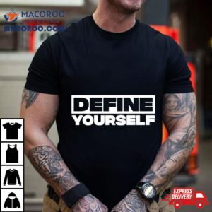 Brian Shaw Wearing Define Yourself Tshirt