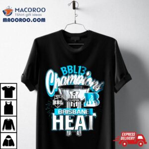 Brisbane Heat Bbl Men S Champions Logo Tshirt