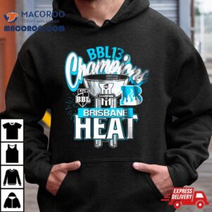 Brisbane Heat Bbl Men S Champions Logo Tshirt