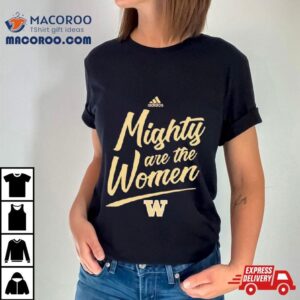 Brooke Nelson Washington Softball Mighty Are The Women Tshirt